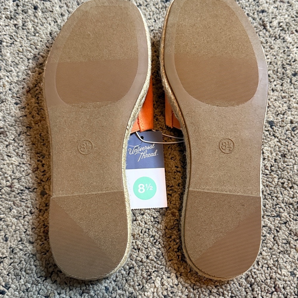 Universal Thread Maren Square Toe Espadrille Oran… - image 4